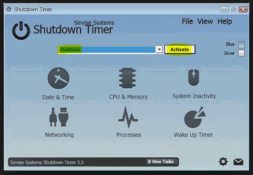 برنامج اغلاق الكمبيوتر بعد مده معينة shutdown timer