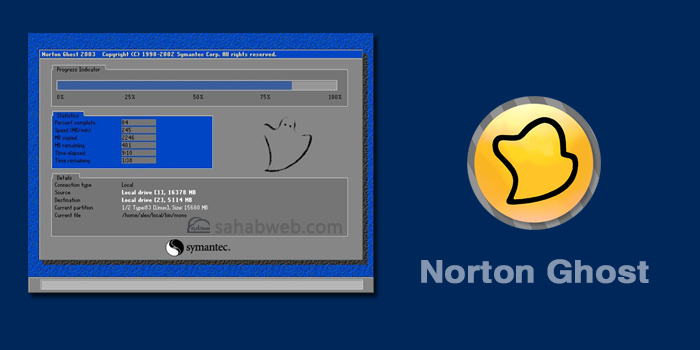 مميزات تطبيق norton ghost لاسترجاع نسخة الويندوز